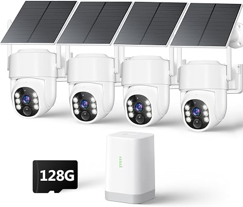4MP wired 128GB 4MP Wired Outdoor Security Camera with 128GB Storage