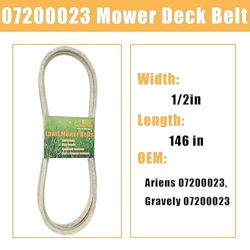 Miniatura 2 de Correa de cubierta de cortacésped (07200023)