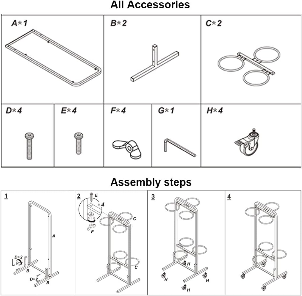 2 Tiers Flower Display Stand, Gold Flower Cart Display Shelf with Wheels, Heavy Duty Moving Flower Rack for Florist Indoor, Outdoor Patio Garden, Living Room, Flower Shops