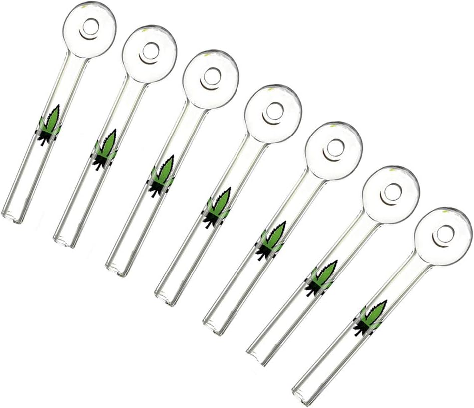 XcaAC Glass Fragrant Oil Warmer 4.5inches (8 Pack)