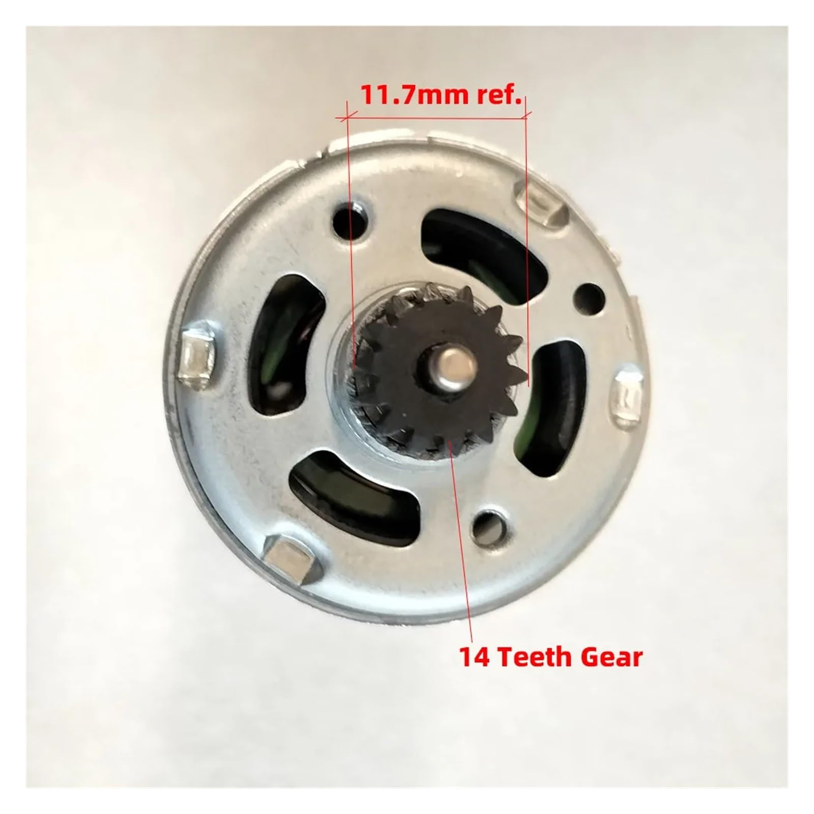Moteur CC RS550VC‑8520 7402150006‑02, 14 dents CCW15