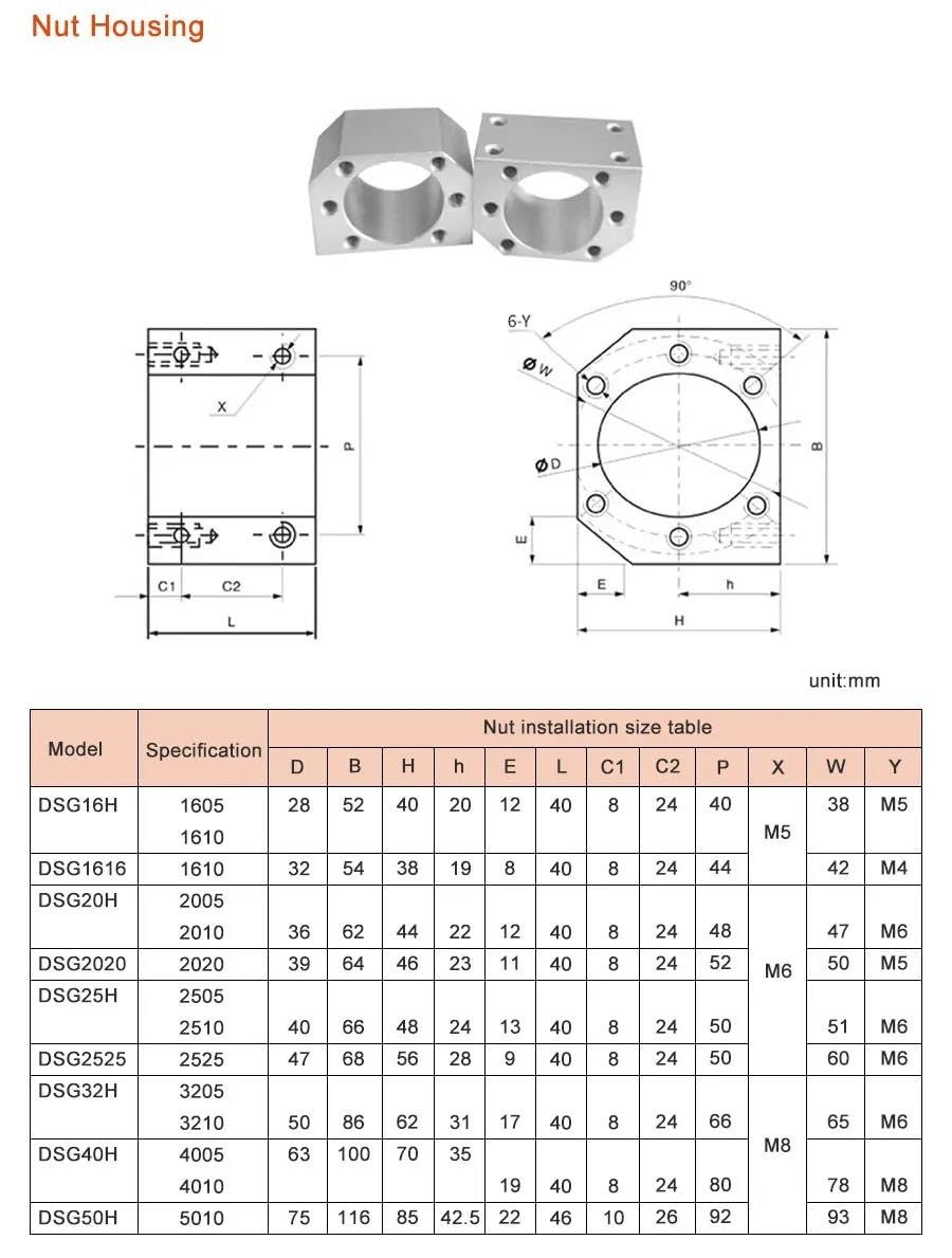 1 Set Di Viti A Ricircolo Di Sfere