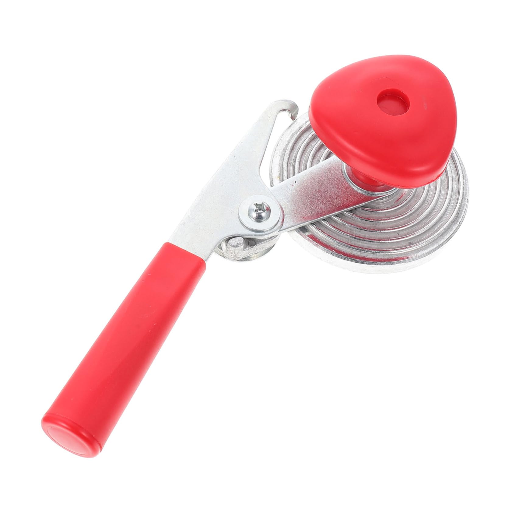 Scelleuse manuelle de boîtes en fer-blanc rouge en ABS et fer