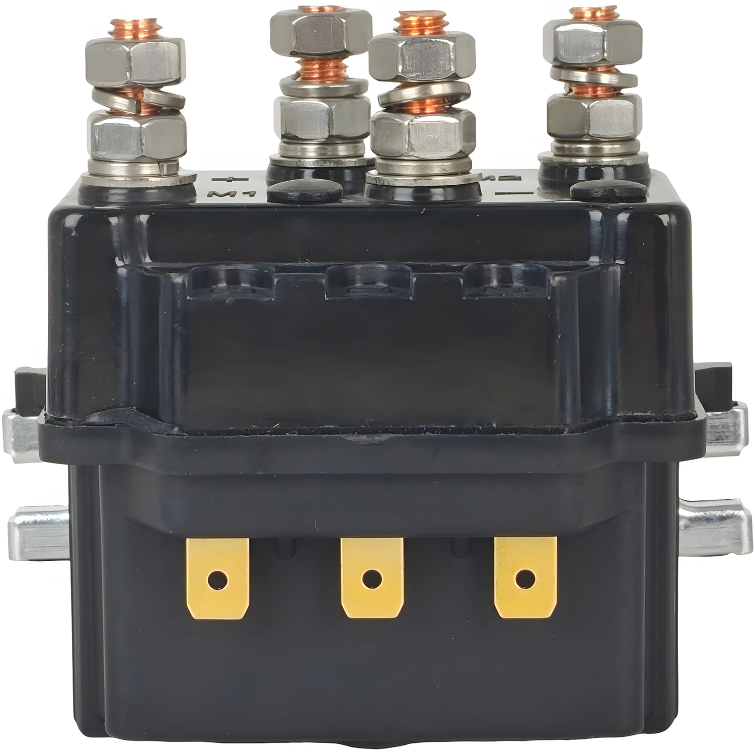XYZIL Relais solénoïde de treuil 12 V 500 A 3628,7 kg – 6803,9 kg ATV UTV SUV pouce camion bateau 4x4 véhicule compatible avec Warn pour contrôleur de contrôle Polaris alimenté par batterie