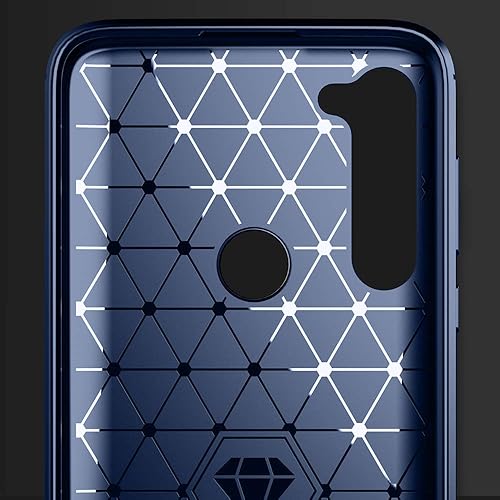 Miniatura 6 de Asuwish Funda compatible con Moto G8 2020 y protector de pantalla de vidrio templado, accesorios de celda, fundas protectoras de silicona suave para