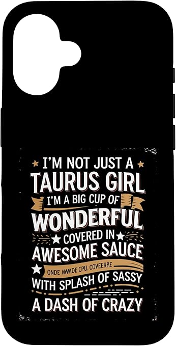Taurus Girl Shirt Zodiac Sign Gift Astrology Case for iPhone 16