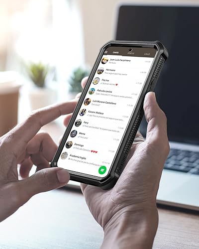 Miniatura 6 de Dexnor Funda para Samsung Galaxy S22 Plus, [protector de pantalla y soporte integrados] Protección de grado militar resistente a prueba de golpes