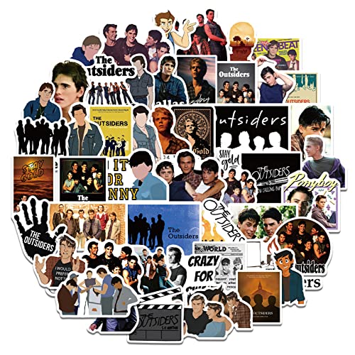 the outsiders merchandise - Outsider Stickers 50PCS Criminal Suspenseful US TV Stickers Laptop Water Bottle Bike Skateboard Luggage Computer Snowboard Stickers for Kids Teens (Outsider)