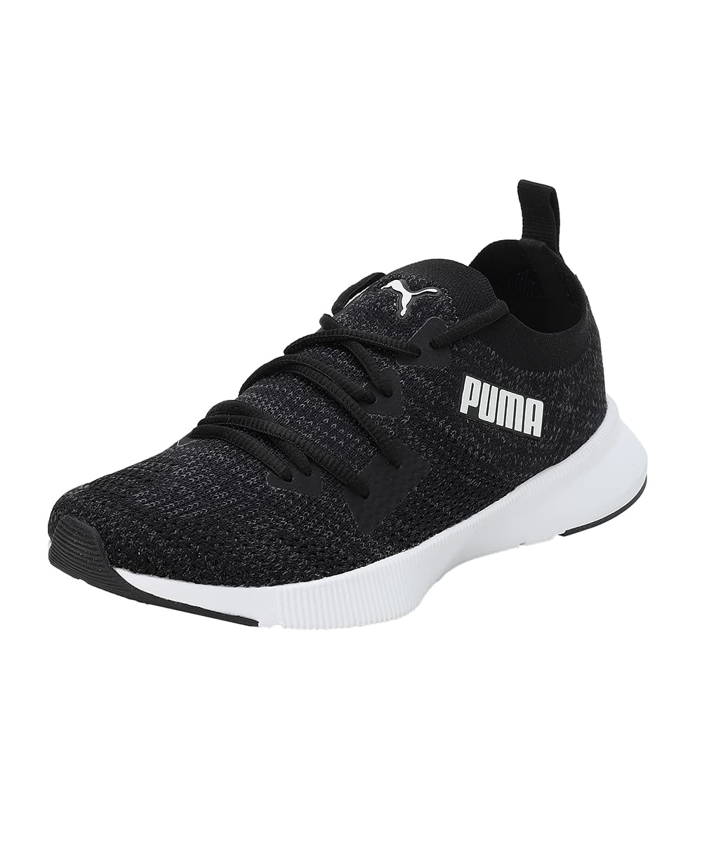 Puma Womens Flyer Runner Engineered Knit Black-Asphalt-White Running Shoe - 3UK (37999401) (B0BVM9FX61) Amazon Price History, Amazon Price Tracker
