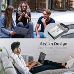 Gigastone Z90 128GB USB 3.2 Gen1 Clé USB, Mini Fit Metal Waterproof Compact Pen Drive, Fiable Performance Thumb Drive, USB 2.0 / USB 3.0 / USB 3.1 Compatible