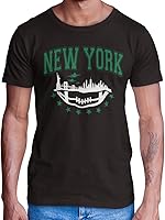 Vista 6 de BROOKLYN VERTICAL Camiseta de manga corta para fanáticos de los deportes de fútbol Dallas, Green Bay, Nueva Inglaterra