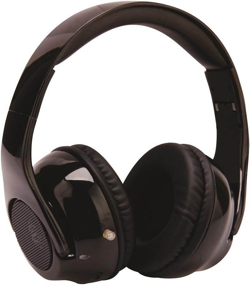 Power Advantage E-00537-3 Dubs Headphone 2 Hybrid High Definition Headphones with 4 Speakers & Phone MIC Switch Cord, Black