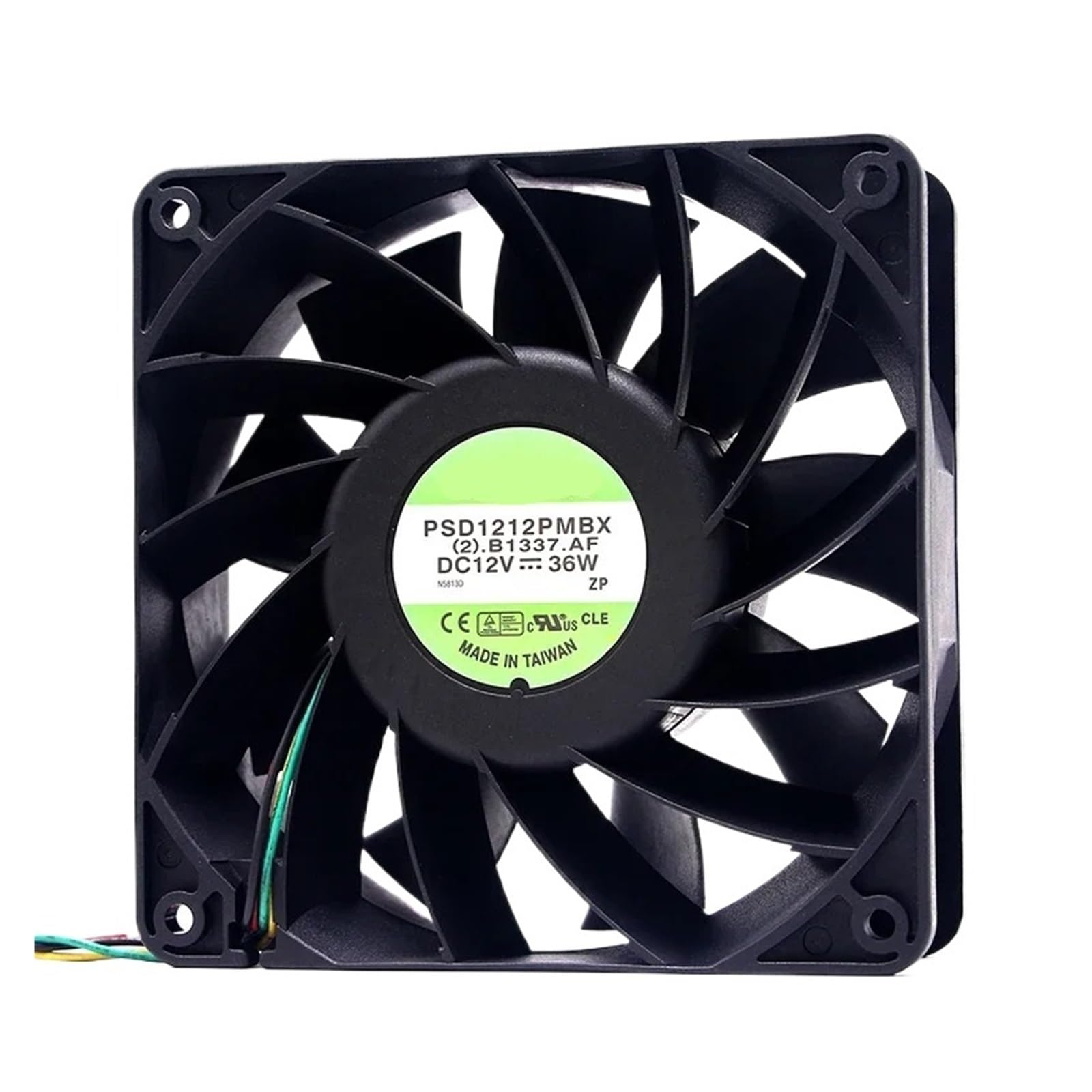 Fcarumiqp One Color 6000Rpm 120Mm Cooling Fan Psd1212pmbx 120X120x38mm 12V 36W 4 Wire