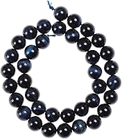 Vista 19 de 8mm Natural Larimar Gemstone Round Loose Beads Crystal Stone Bracelet Necklace Accessories Crafts for Jewelry Making DIY,1 Strand 15