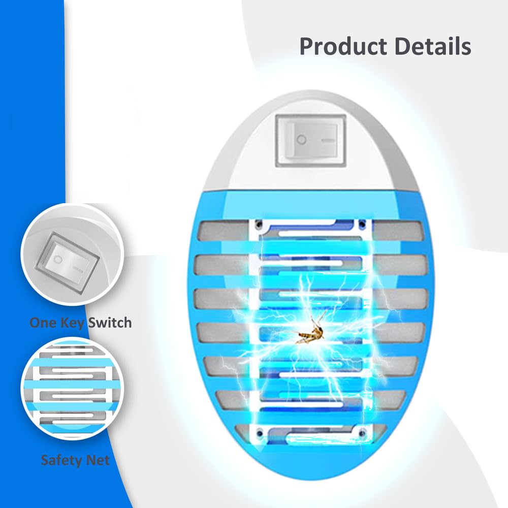 Moustique Tueur Lampe,Ant Lampe UV, Tueur D'Insectes Electrique