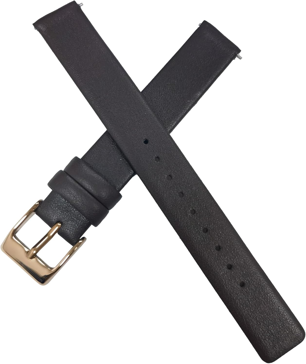NZZXTO Replacement Leather Watch Band for Skagen Bering Unisex Watches with pin 12mm 14mm Cowhide is soft and durable