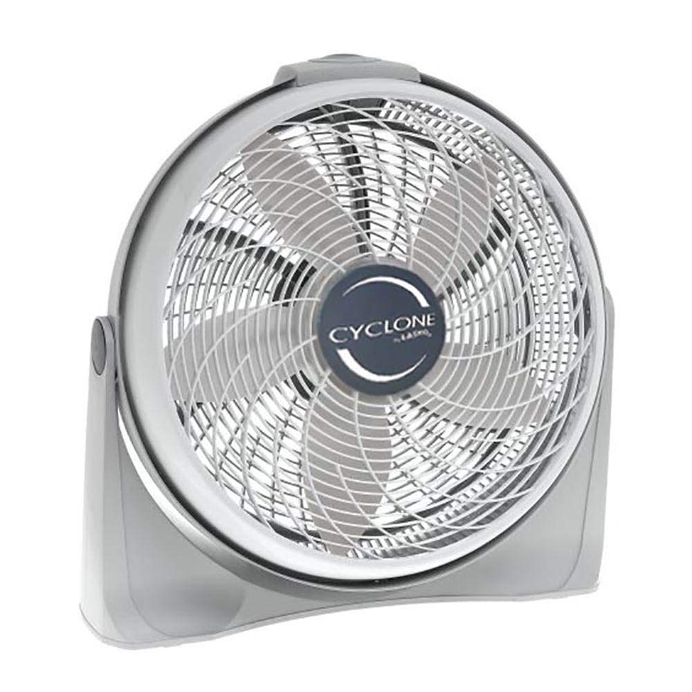 Amazon.com: Lasko 3520 Cyclone - Ventilador de suelo giratorio de 20  pulgadas, paquete de 1, color gris : Hogar y Cocina