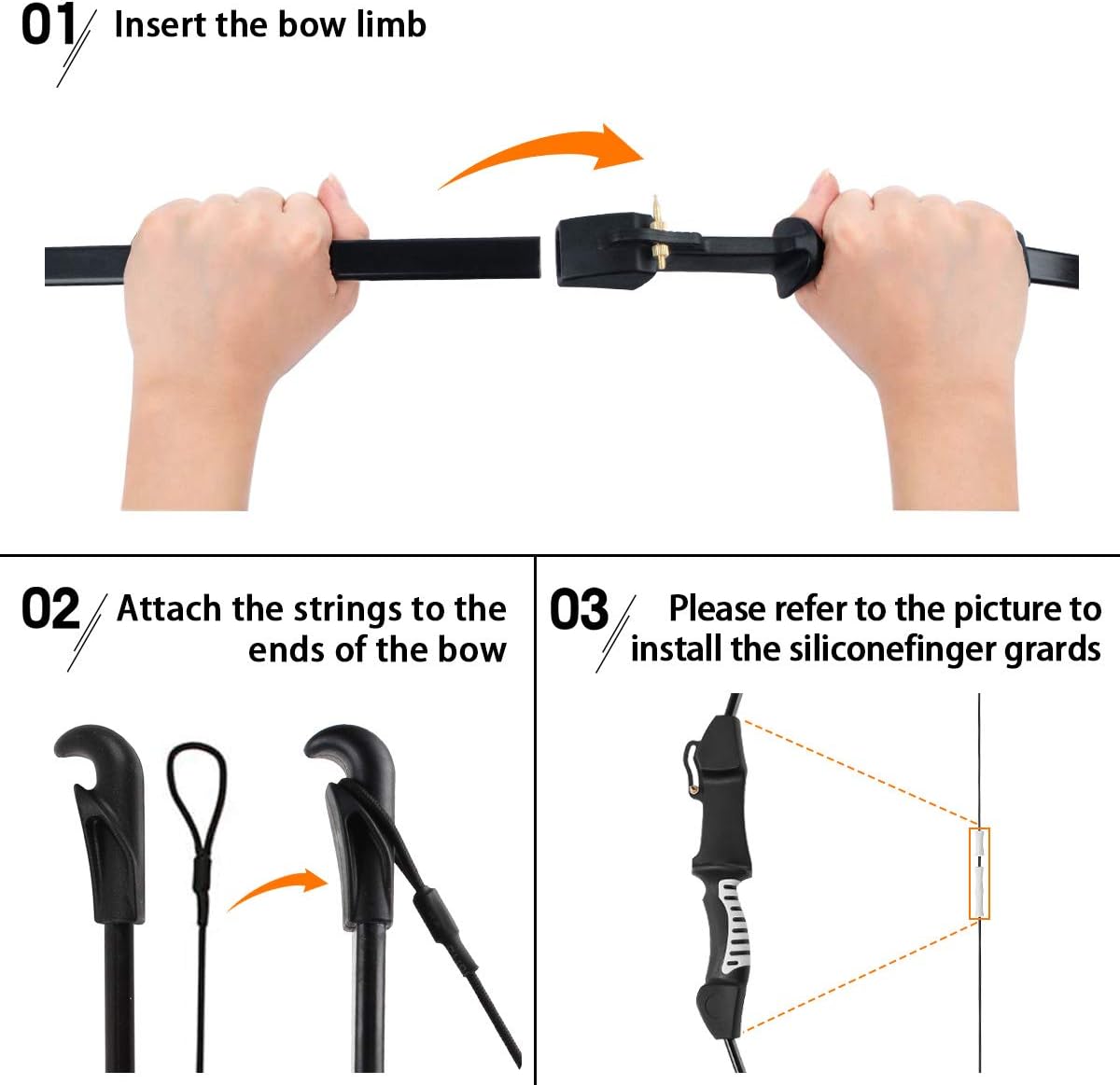 Rtemis 43 Inch Recurve Bow and Arrows Set Longbow Kit wih Bow SightArchery Kit 18 Lb for Adult Beginners Youth Teen Gifts Outdoor Sports Hunting