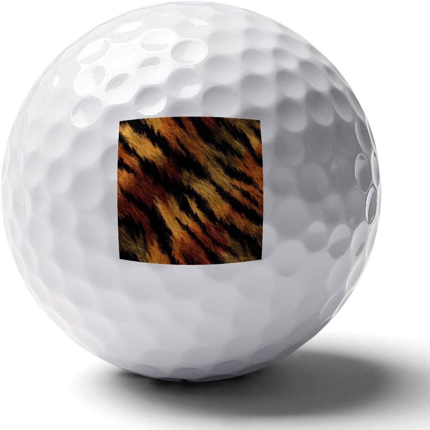 Tiger Pattern Funny Golf Balls Novelty Golfer Gifts | Practice Balls,Golf Accessories