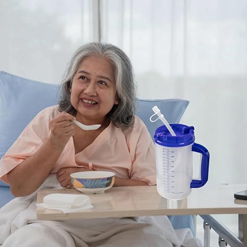 Vakly Termo de seguimiento de agua de doble pared con aislamiento y capacidad de 32 onzas, botella de agua recargable para bebidas calientes y