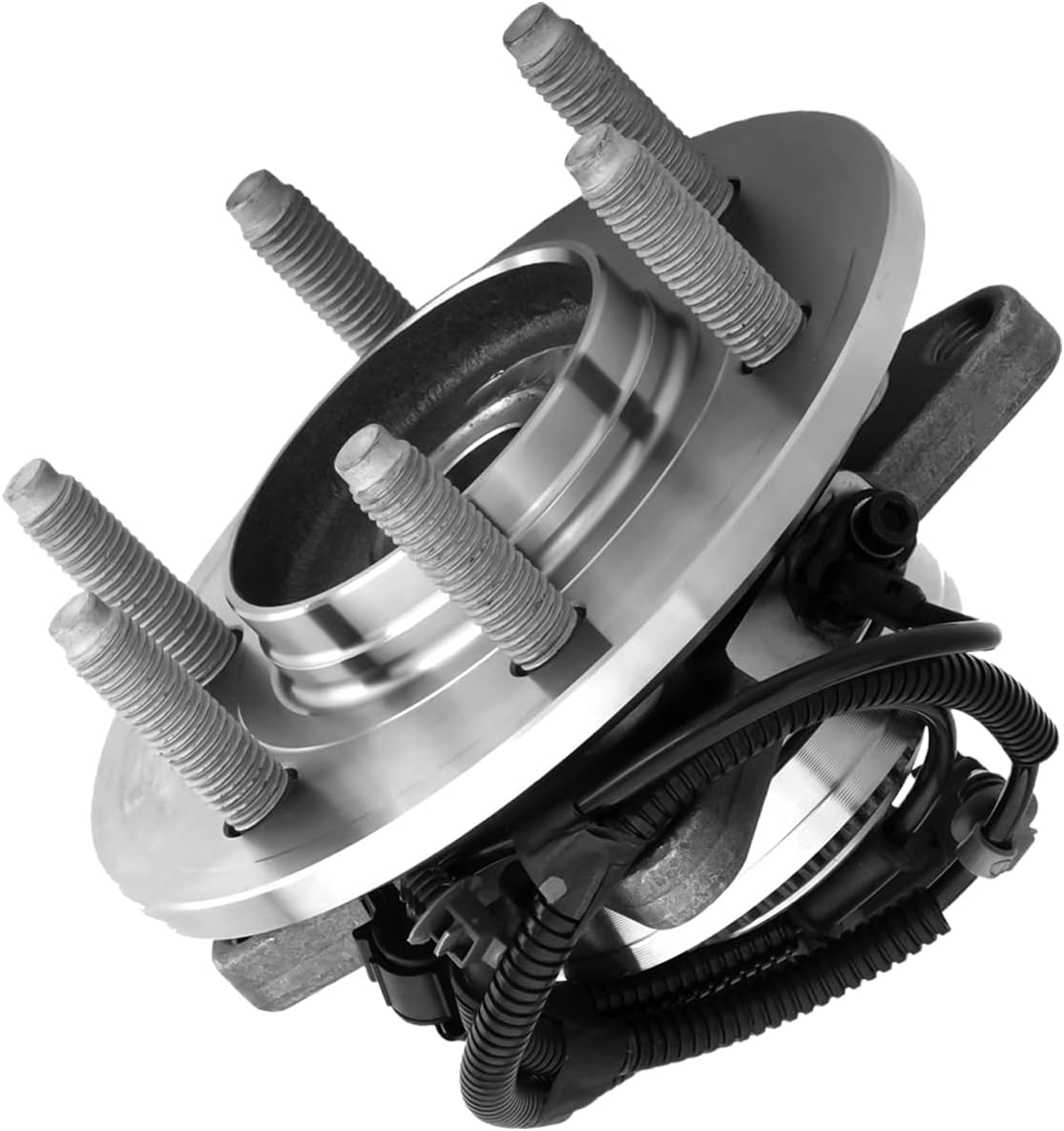 515142 Front Wheel Bearing Hub Assembly 6 Lugs 4WD for Ford F150 Expedition 2011-2014, Lincoln Navigator Hub Bearing w/ABS 2Pcs