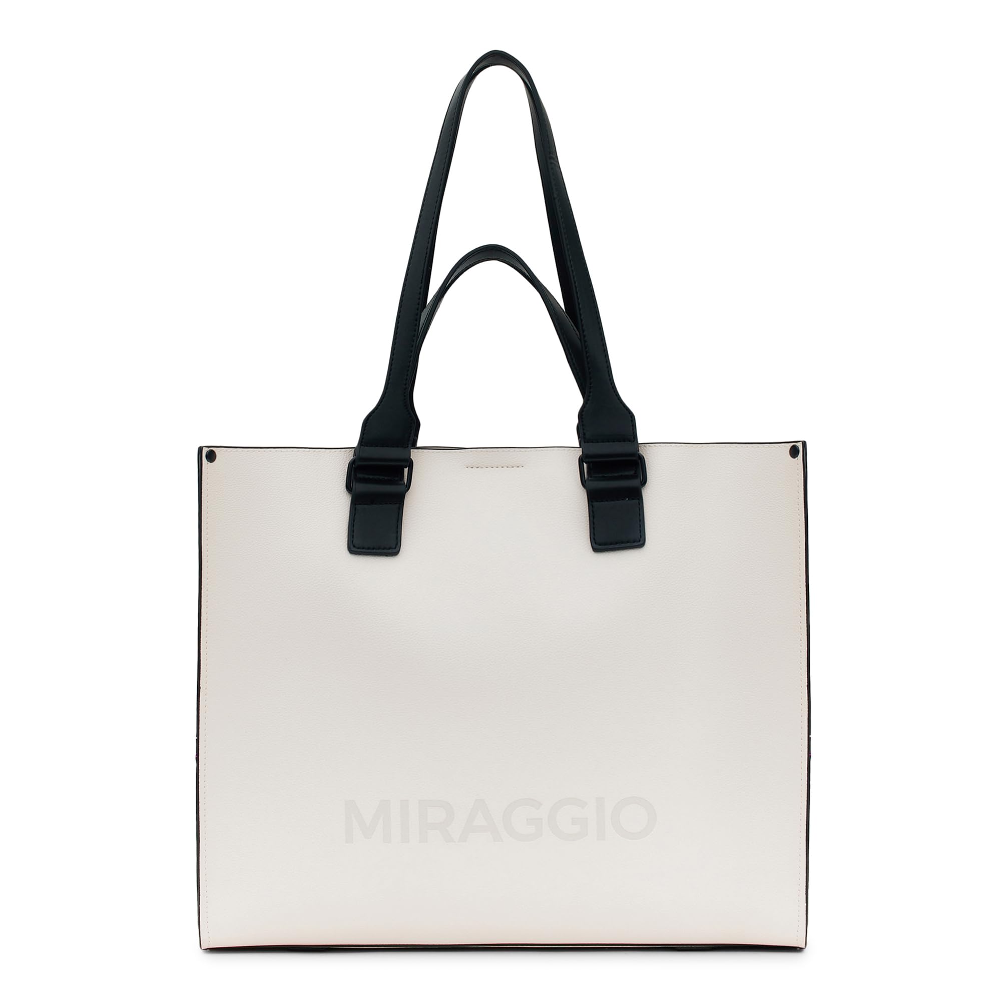 Miraggio Skye Oversized Solid Tote Bag for Women (Ivory) (B0CN34Y4SC) Amazon Price History, Amazon Price Tracker