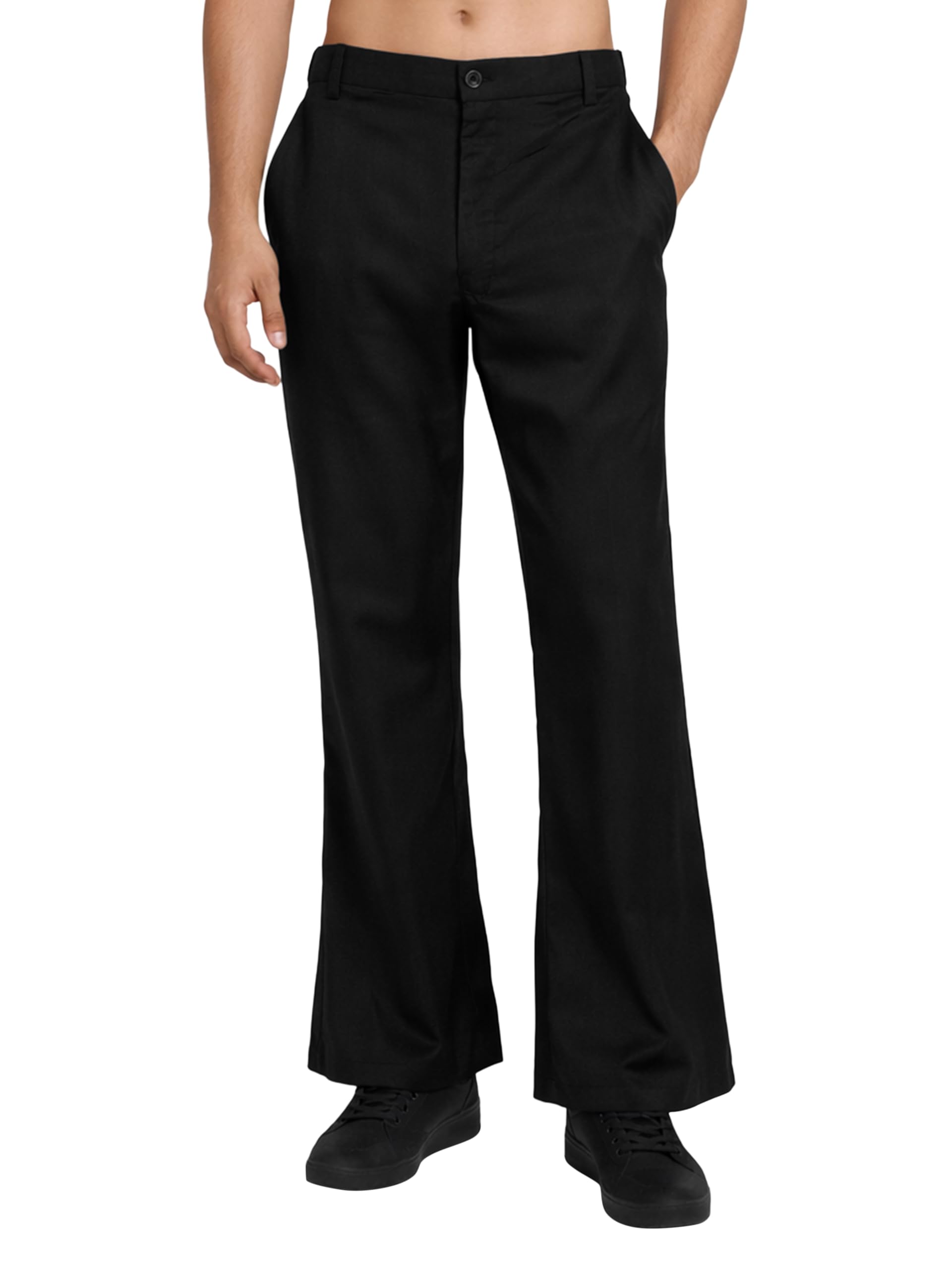 vastramay Men Suiting Lycra Solid Bootcut Palazzo Pant | Wedding & Festive Ethnic Bottom Wear | Sizes 36-42-picture-41