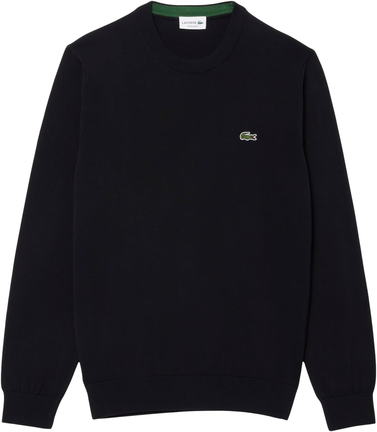 Lacoste Men's Monochrome Crew Neck Cotton Sweater - Image 6