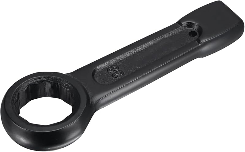 Chave estrela de bater com boca de 38 mm uxcell em aço-liga, 205 mm
