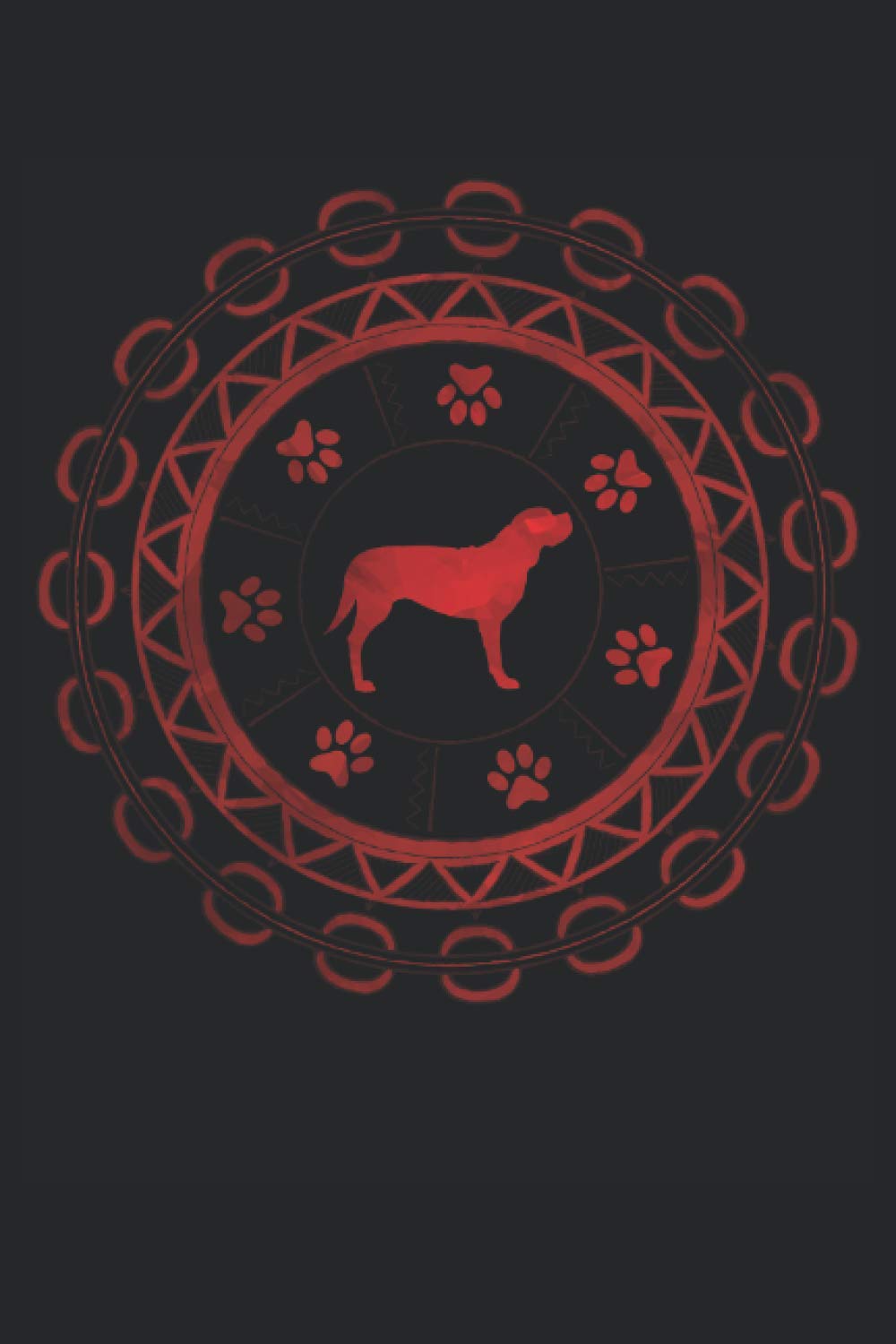 Notebook: Rottweiler Notebook - Great Lined Mandala Hunderstance Notebook - 120 lined pages to hold feed times, ideas and impressions |Dina5 |Creative ... dog lovers. More than just a birthday card.