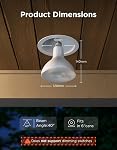 Govee Par38 Flood Smart Light Bulbs, 1300Lm Flood Light Outdoor 2-Pack | IP65 Waterproof, Smart Bulbs Compatible with Alexa, Matter & SmartThings, RGBWW Tunable White for gazebo & Garage, E26 Base