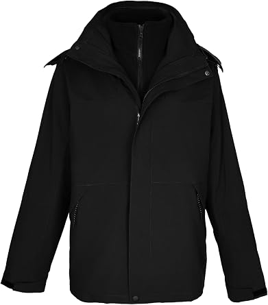 Orolay Womens Hooded Winter Ski Jacket 3 in 1 Waterproof Warm Coat Fleece Mountain Hiking Windbreaker