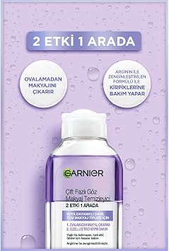 Garnier Dual Phase Eye Makeup Remover 2 Effects 1 in 125ML