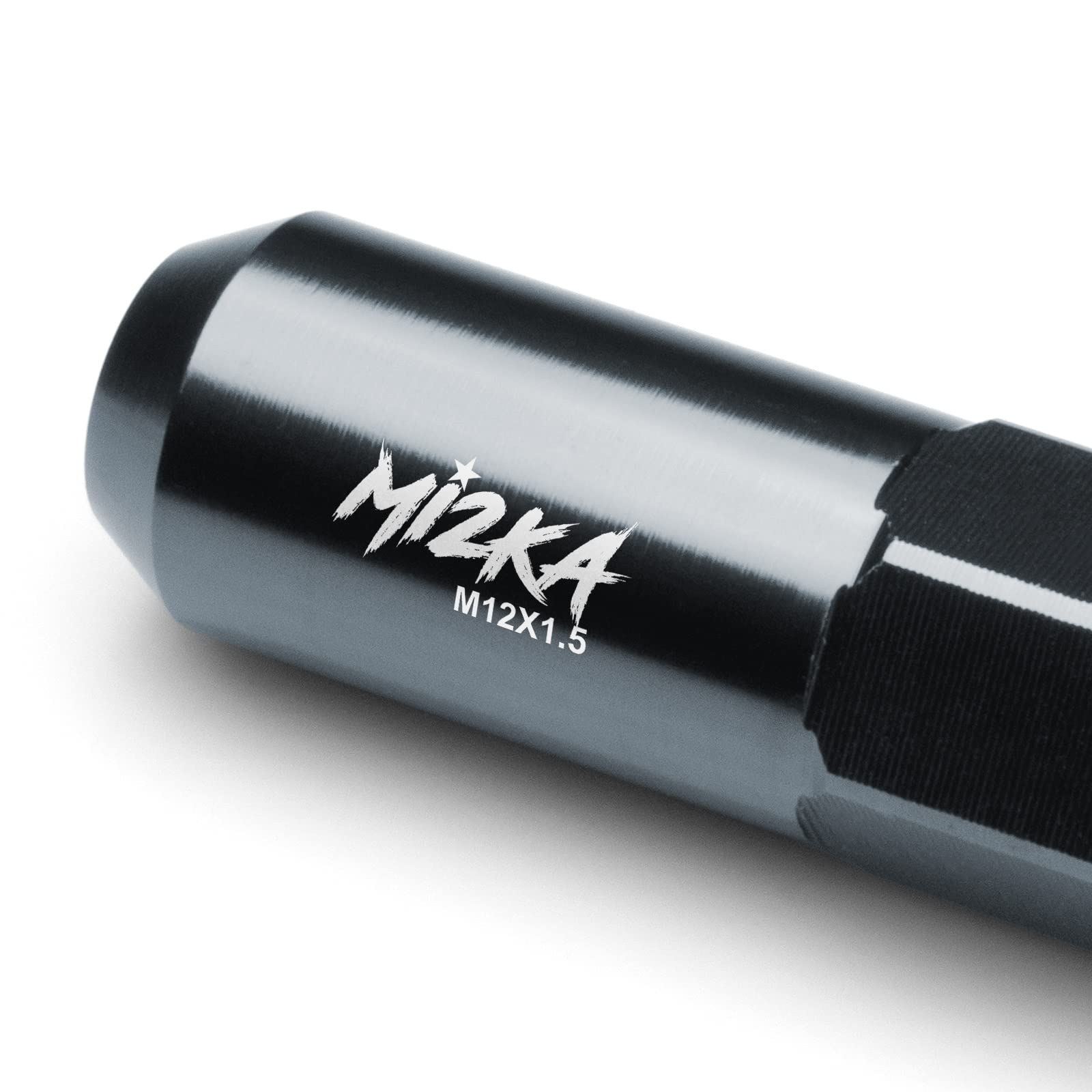 Gunmetal 20 PCS M12x1.5 Lug Nuts 60mm Extended Tuner Aluminum Wheels Rims Cap WN02