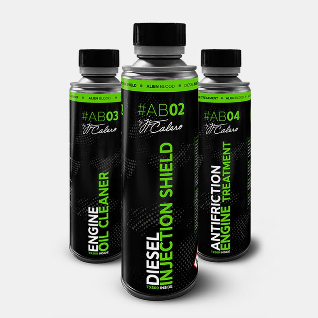 Alien Blood Kit Pro Max Limpiador y Protector de Inyectores Gasolina (250ml) + Limpiador Interno de Motores (250 ml) + Antifricción TX500 Integrado + Alto Rendimiento, Pack Premium