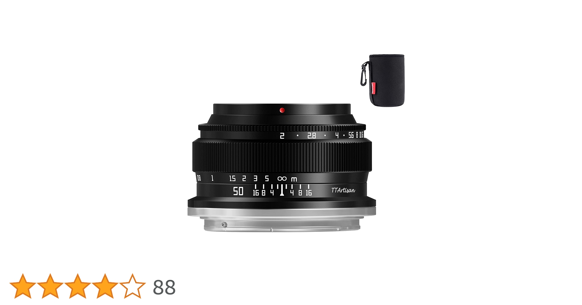 TTArtisan 50mm f/2 Eマウント ソニーE TTArtisan 50mm f/2 Lens for Sony E (Black) F5020-B-E B&H Photo