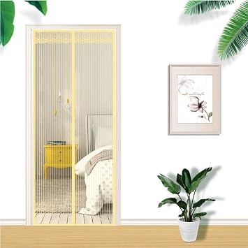 Magnetic Screen Door, with Heavy Duty Mesh Curtain Patio Door Fits Door Size up to, Multiple Sizes