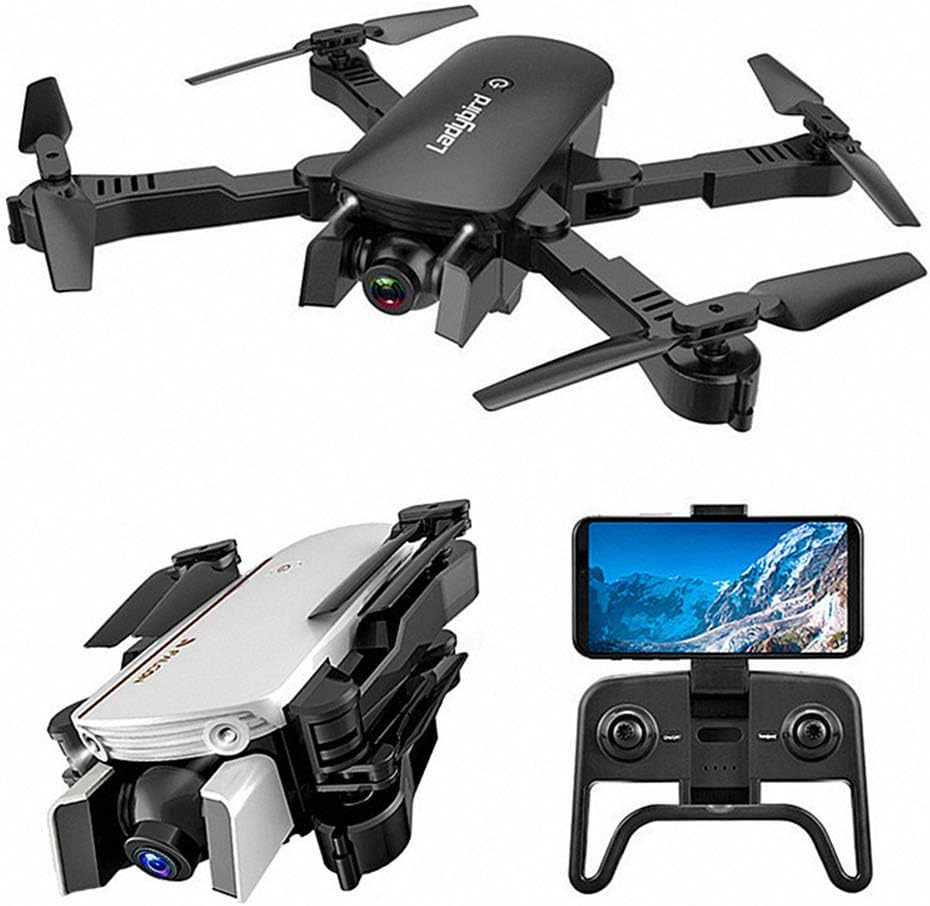 Get Special Price Dronewith 4K HD Camera Live Video 120°Wide-Angle WiFi RC Nano Quadcopter w/Altitude Hold, Headless Mode,3D Flips,One Key Return and Speed Adjustment Black 4K
