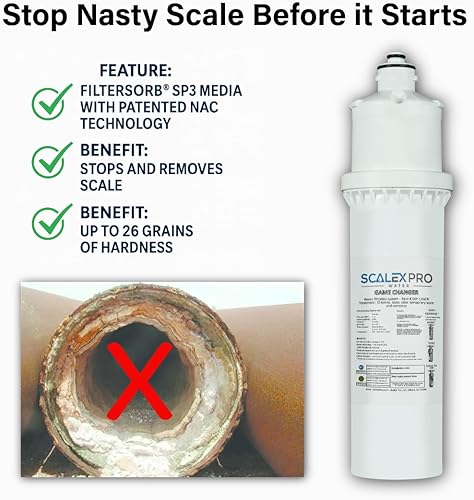 Miniatura 3 de ScaleX Pro Gamechanger - Filtro de agua de cambio rápido de 12 pulgadas (SXP-12GCR)