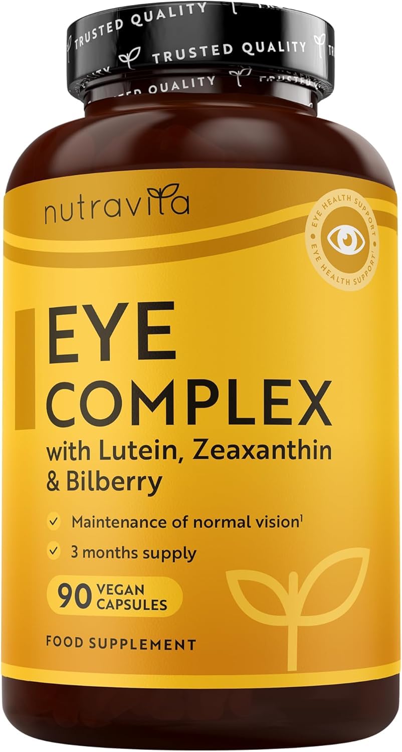 Nutravita Vision Complex Supplement Made In The Uk