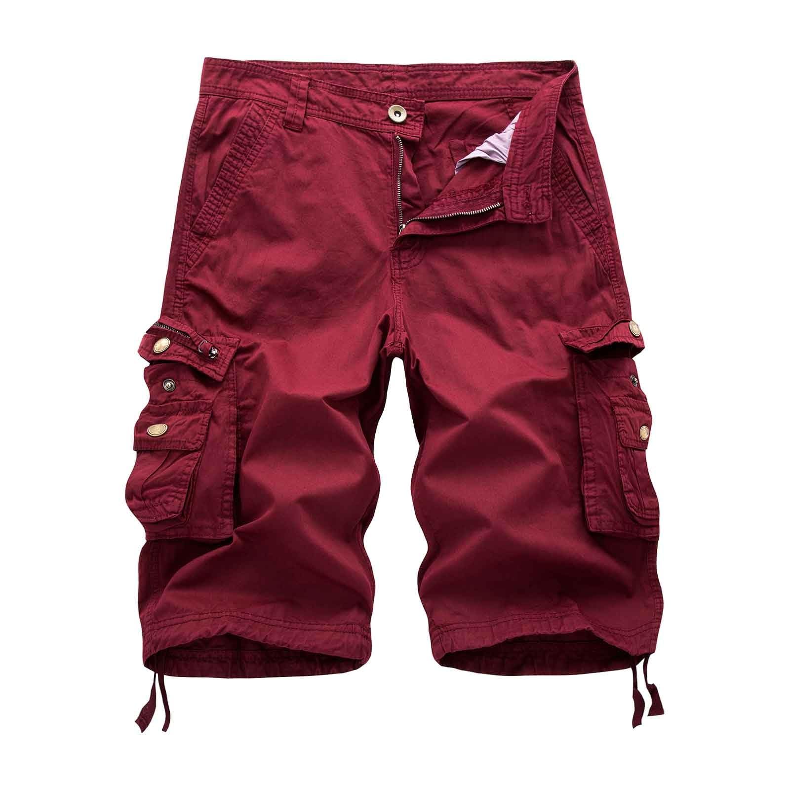 Short cargo homme style mécanique ample avec cinq poches - 3