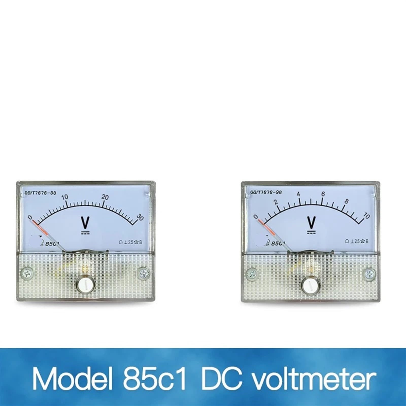 85C1-v Misuratore di tensione CC 1 V 3 V 5 V 10 V 15 V 20 V 30 V 50 V 75 V 100 V 150 V 200 V 250 V 300 V 450 V 500 V 600 V 750 V Campo di misura analogico 1 pz(DC150)