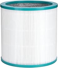 High-Efficiency Air Cleaner Purifier Replacement,Air Purifier Replacement, True HEPA Replacement Filter, Compatible with Dyson TP00/TP03/TP02/AM11 Air Purifier, 7.5x7.5 in