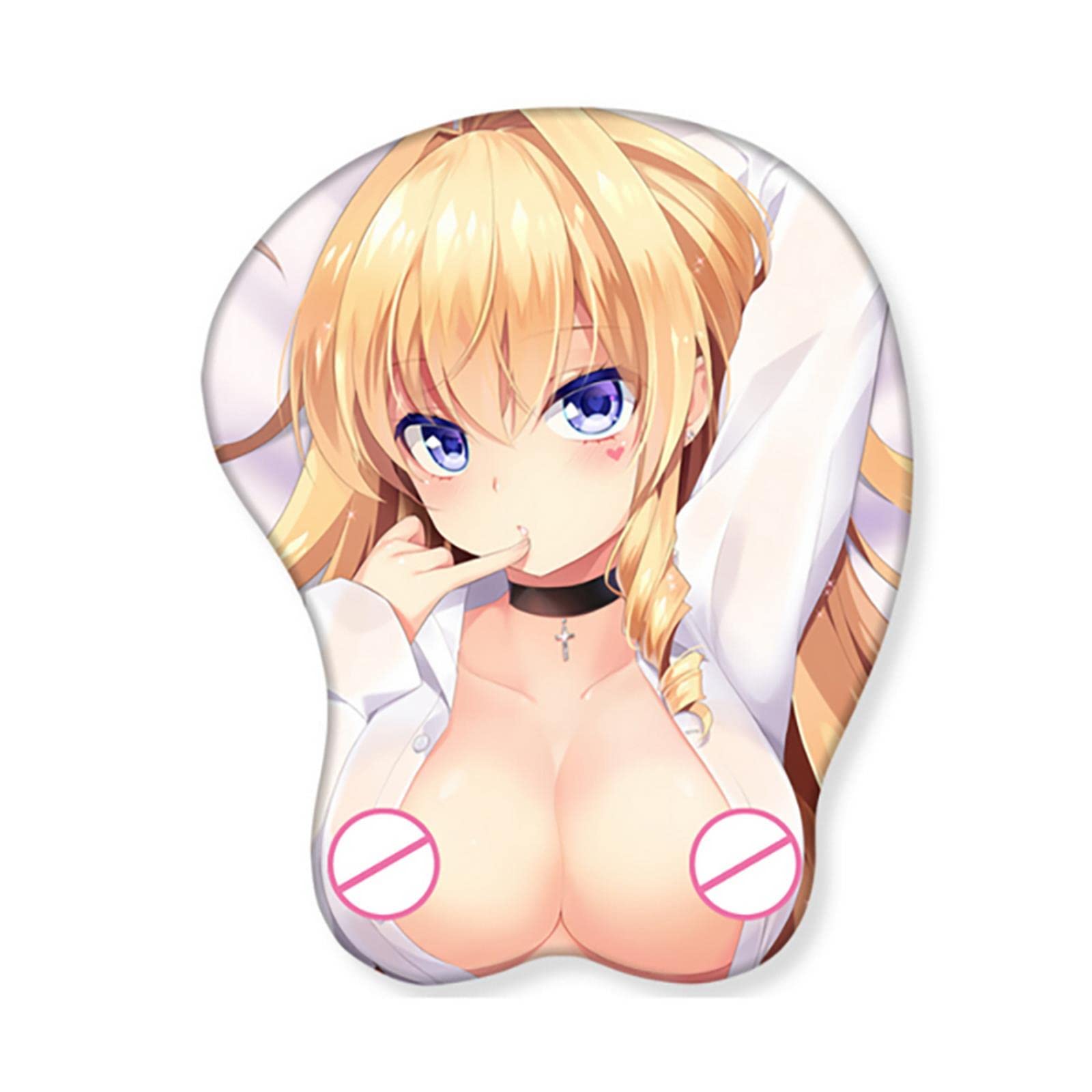 FORKIS Anime podkładka pod mysz 3D podkładka pod mysz piersi podkładka pod nadgarstek silikonowa kreatywna podkładka pod mysz-07