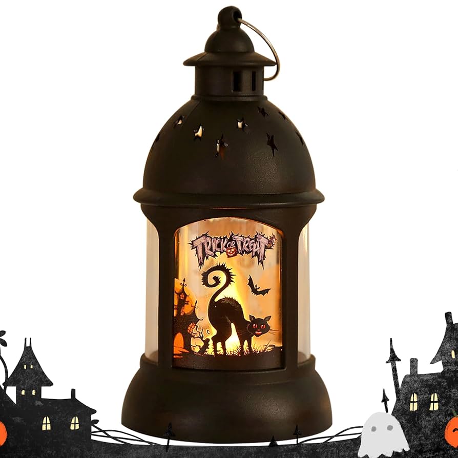 Amazon.co.jp: ハロウィンランプライト | LED装飾的な怖いシーン