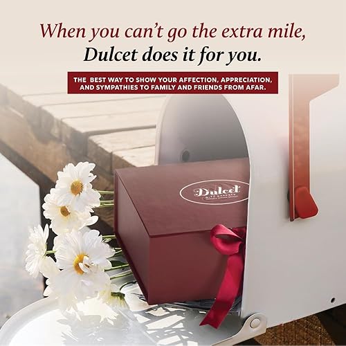 Miniatura 4 de Dulcet - Cesta de regalo para tartas y fiestas de té, ideal como regalo para médicos, oficina, día festivo, cumpleaños, simpatía, ponerse bien o