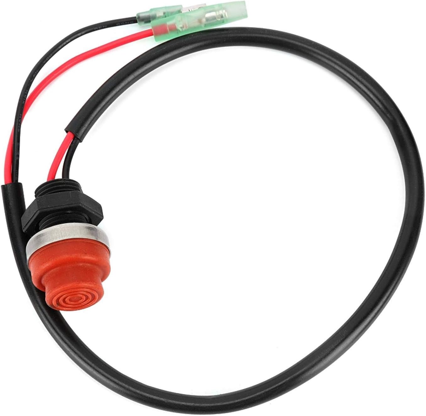 Start Stop Switch,Push Button Switch,Durable Outboard Engine Switch Keyless Push Button Switch for Marine Boat Yatch Outboard Engine
