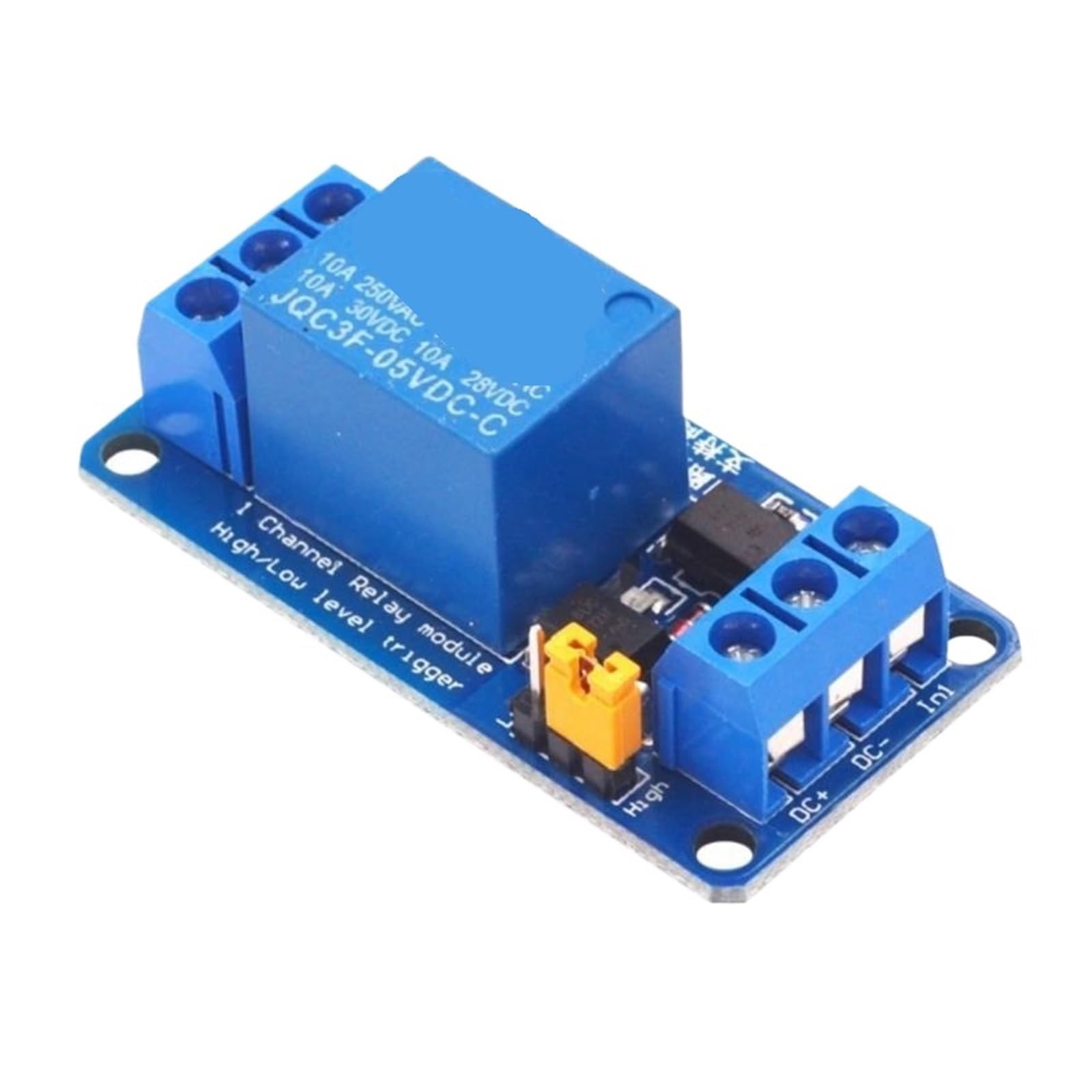 Module relais 3.3V pour isoler les circuits imprimés et commander un moteur