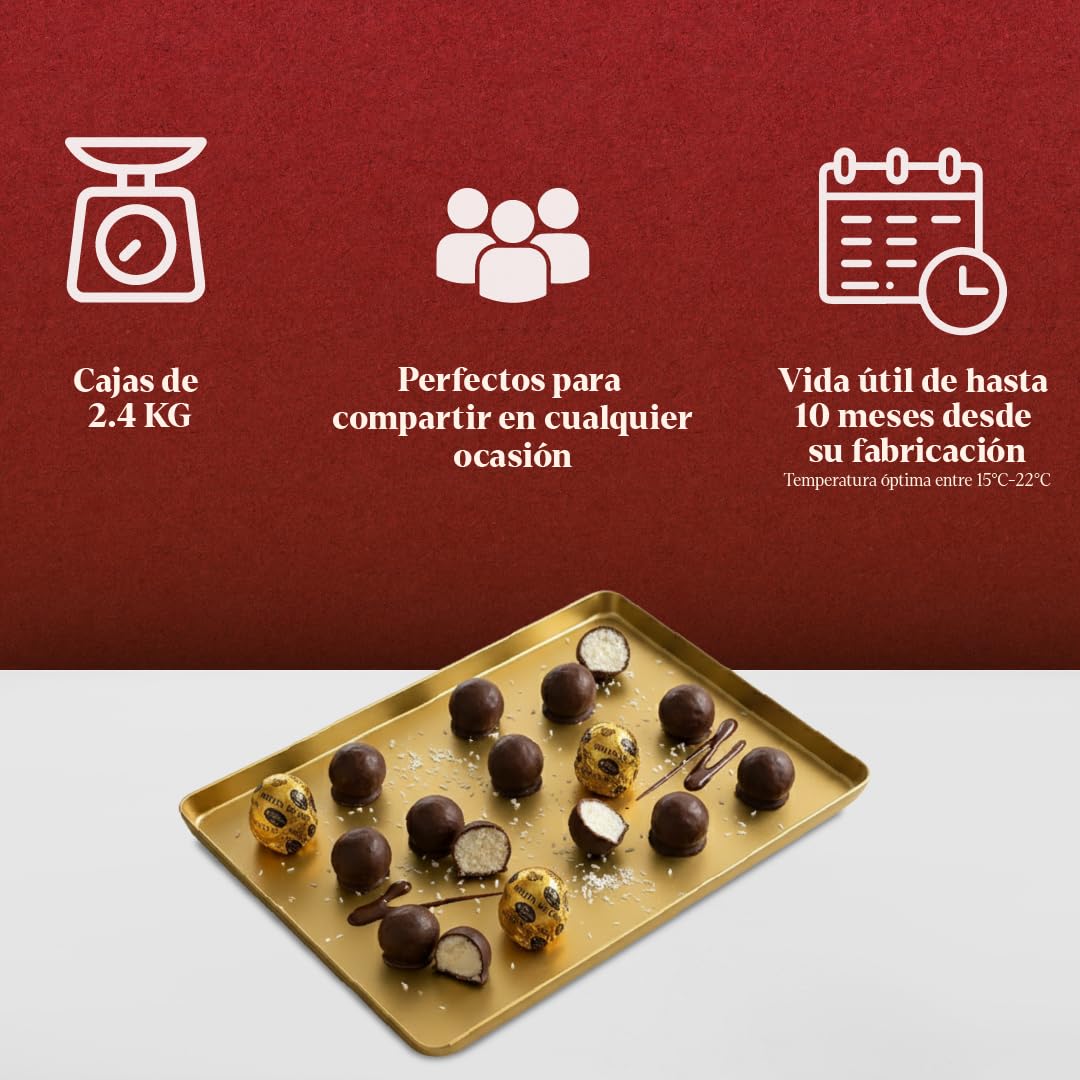 LAPASION - Bolitas de coco y chocolate | 2.4 Kg