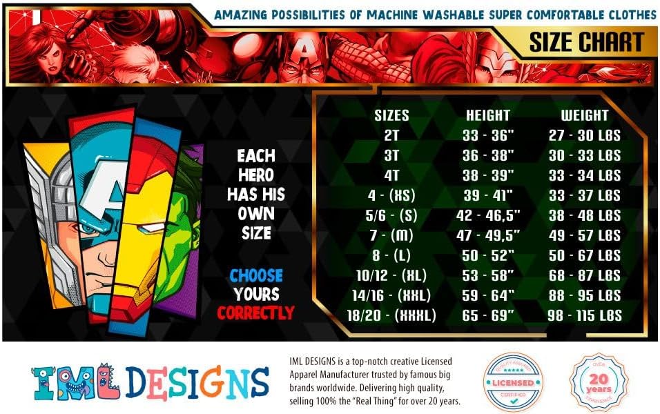 Marvel Boys Avengers, Spiderman, Black Panther, Captain America, Miles Morales 2-Piece Swimsuit Set, Rash Guard & Swim Trunks - Image 7